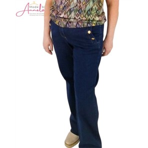 Dreamstar Broek wijd Blue demin Varosa Dreamstar Broek wijd Blue demin Varosa